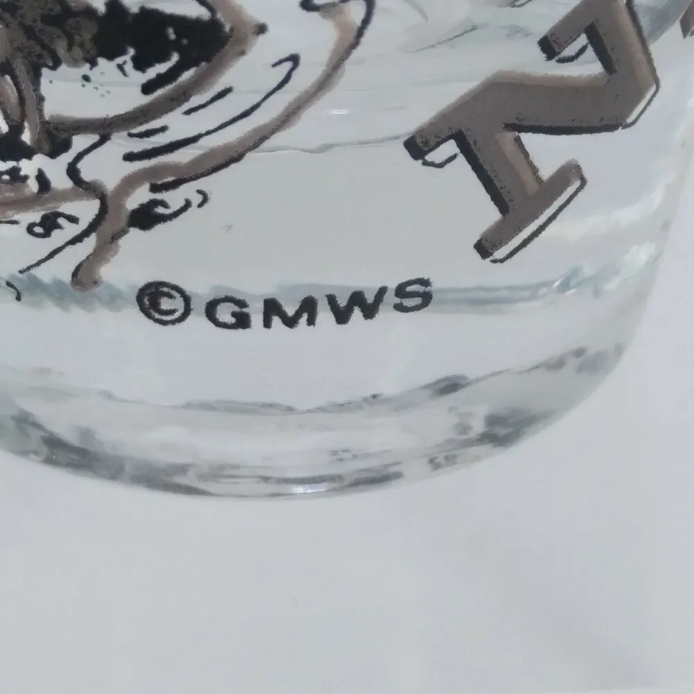 Shot Glass 2oz Nevada Miner Panning Graphic Silver State Barware State Souvenir